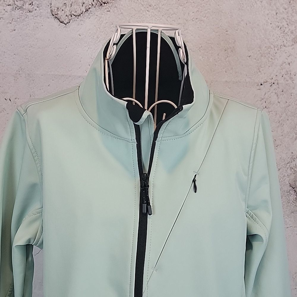 Pulse Soft Shell Winter Jacket Lime Sherbert Gree… - image 2